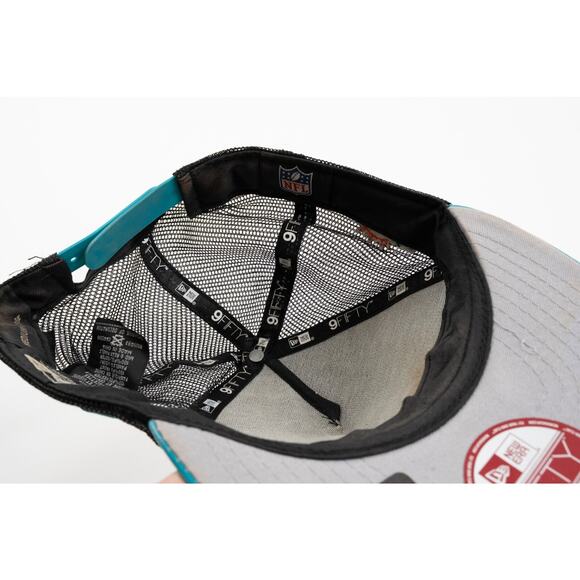 Miami Dolphins New Era 9FIFTY A-Frame Trucker Hat Snapback Cap NFL - Picture 8 of 8